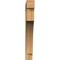 Ekena Millwork Westlake Block Rough Sawn Bracket, Western Red Cedar, 6"W x 42"D x 48"H BKT06X42X48WTL05RWR - alternate 4